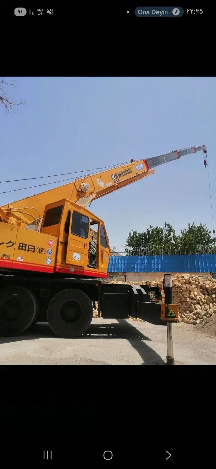 جرثقیل ۲۵تن کاتو|خودرو سنگین|تربت‌حیدریه, طالقانی|دیوار