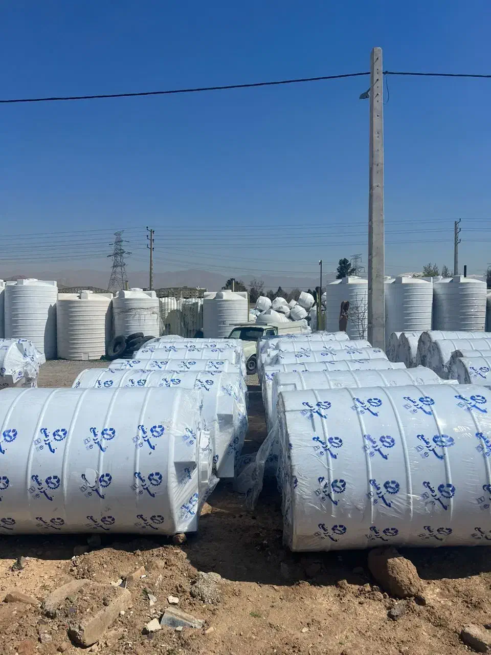 ضد uv/مخزن آب گرید ۳۸۴۰ تانکر افقی عمودی|مصالح و تجهیزات ساختمان|قدس, شهر‌قدس|دیوار