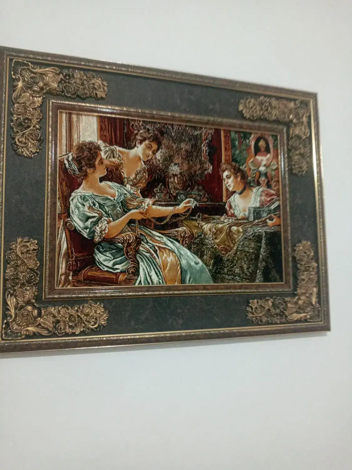 تابلو فرش هدیه روز مادر|تابلو فرش|همدان, |دیوار