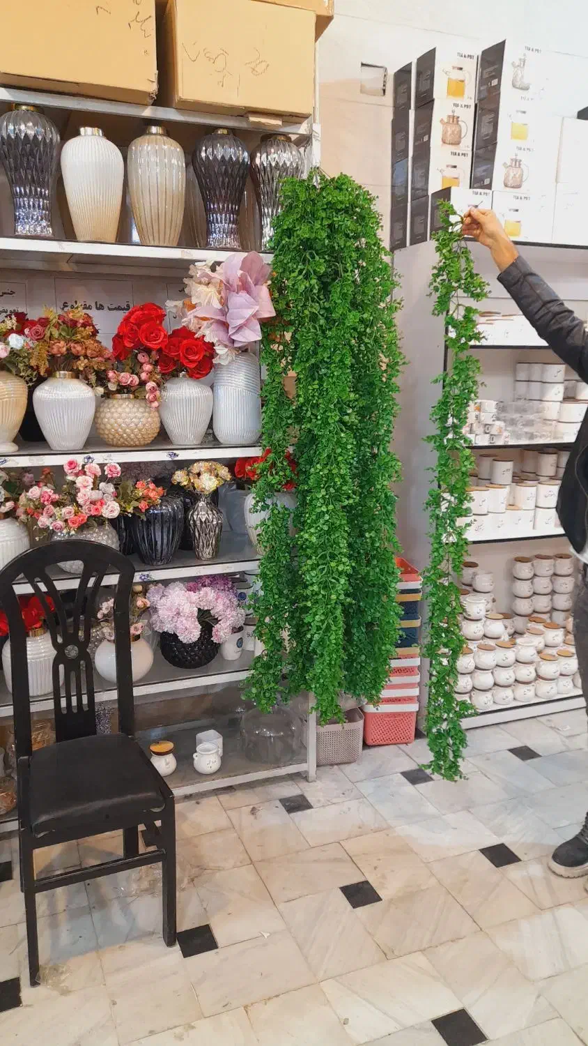 شمشادهای اویزی ۱۷۰ سانتی اک|گل مصنوعی|قم, شهرک فاطمیه|دیوار