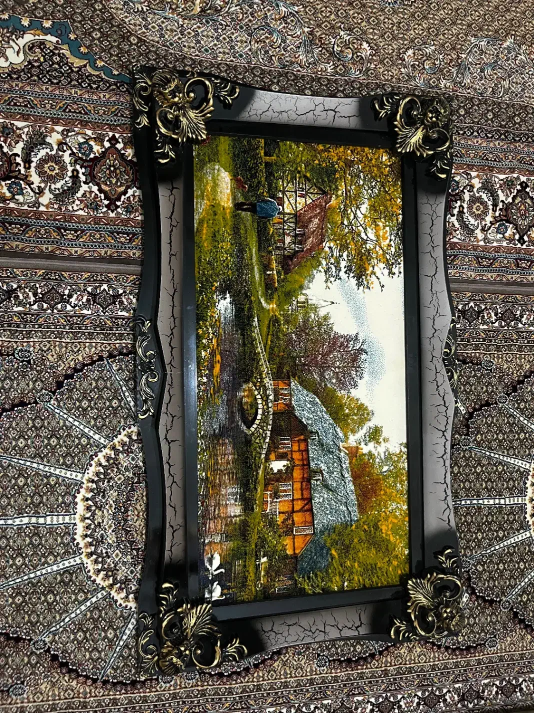 تابلوفرش بسیار زیبا|تابلو فرش|یاسوج, |دیوار