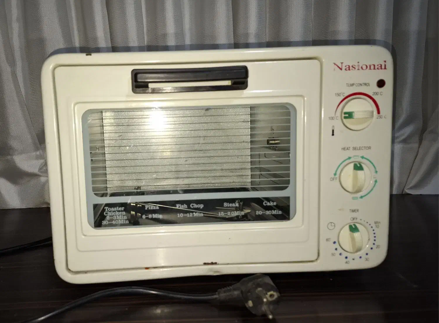 توستر Nasional کارکرده|اجاق گاز و لوازم برقی پختوپز|رباطکریم, پرندک|دیوار