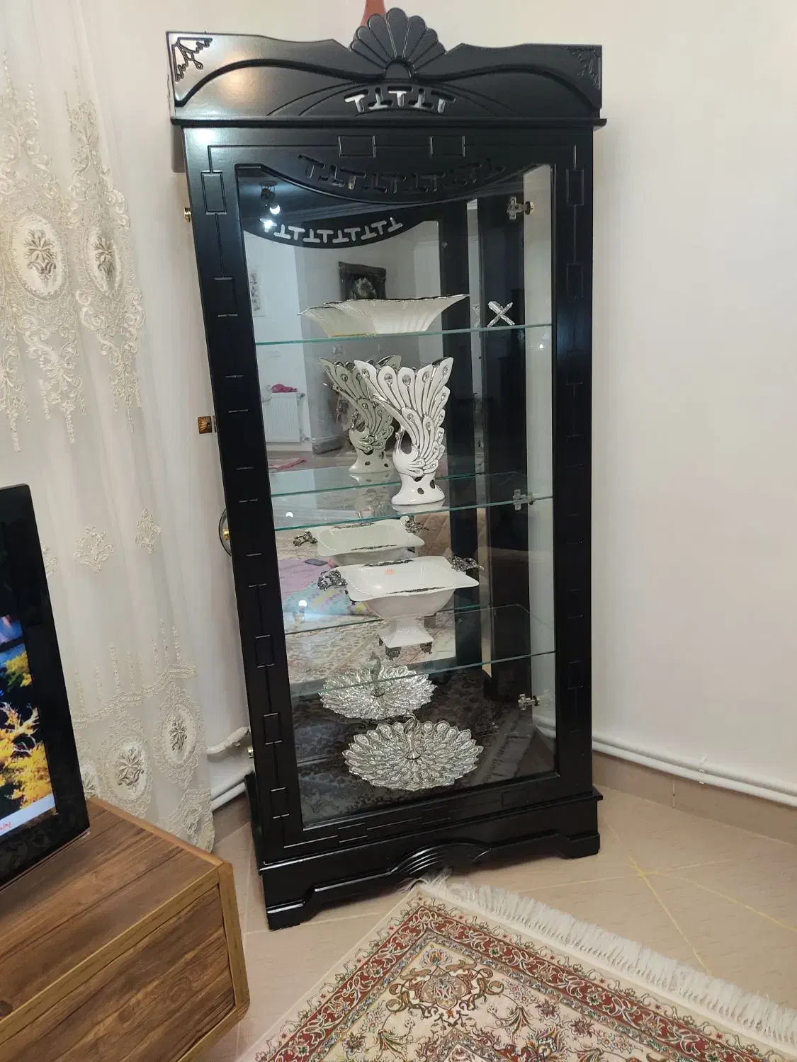 بوفه|بوفه، ویترین، کنسول|خلخال, |دیوار