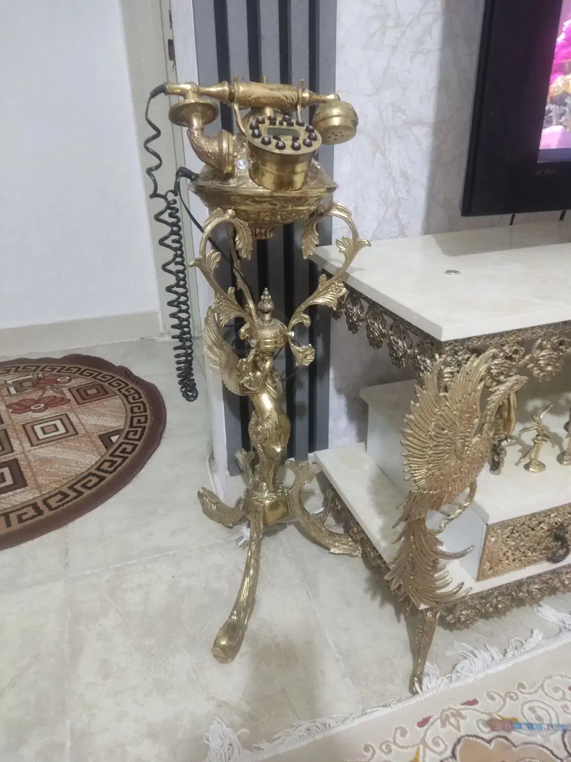 تلفن برنز|تلفن رومیزی|محمدیه-قزوین, |دیوار