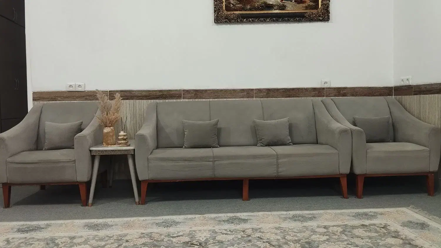 فروش مبل هفت نفره|مبلمان خانگی و میز عسلی|نوسود, |دیوار