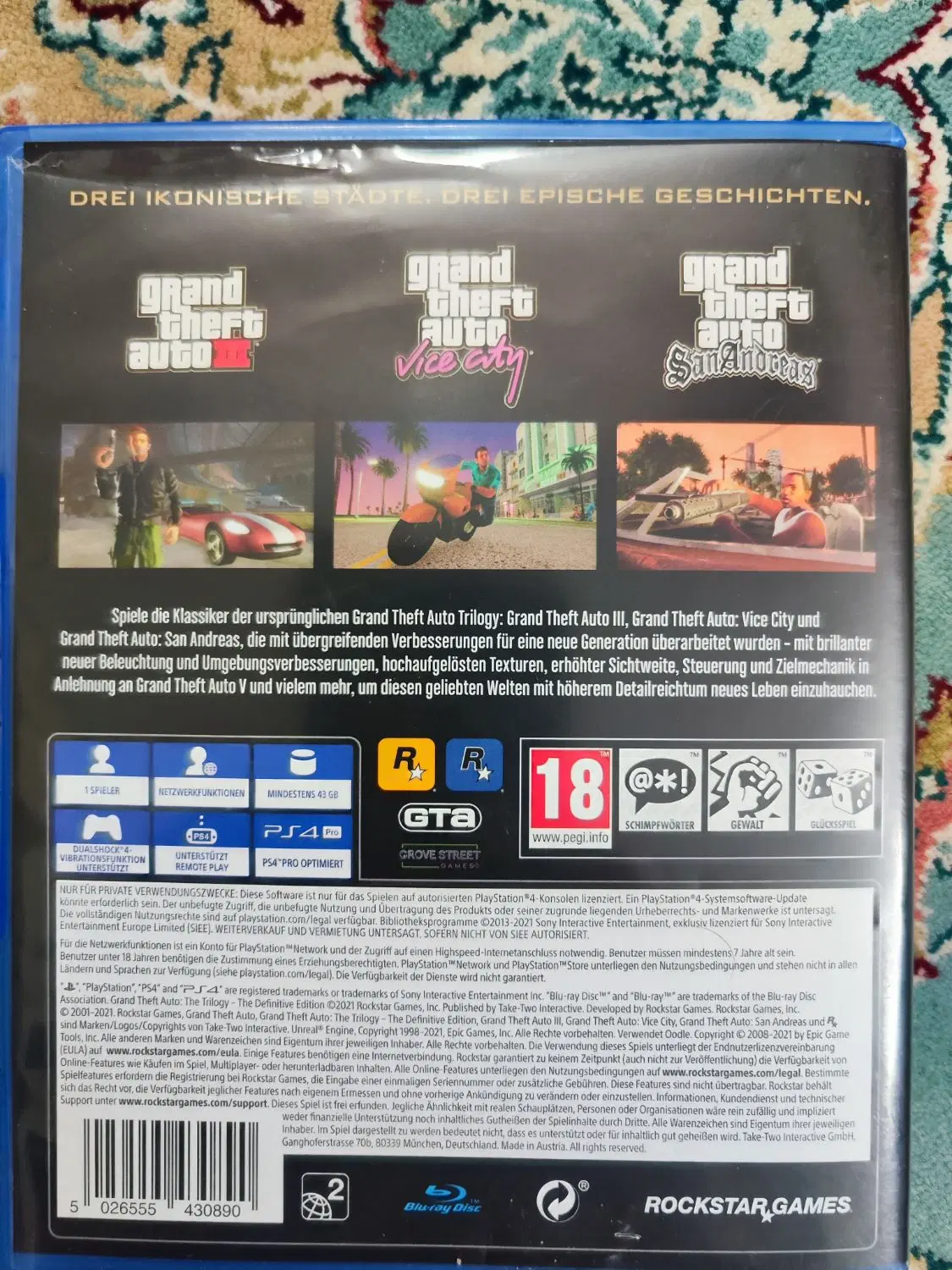 GTA Trilogy|کنسول، بازی ویدئویی و آنلاین|تهران, باغ فیض|دیوار