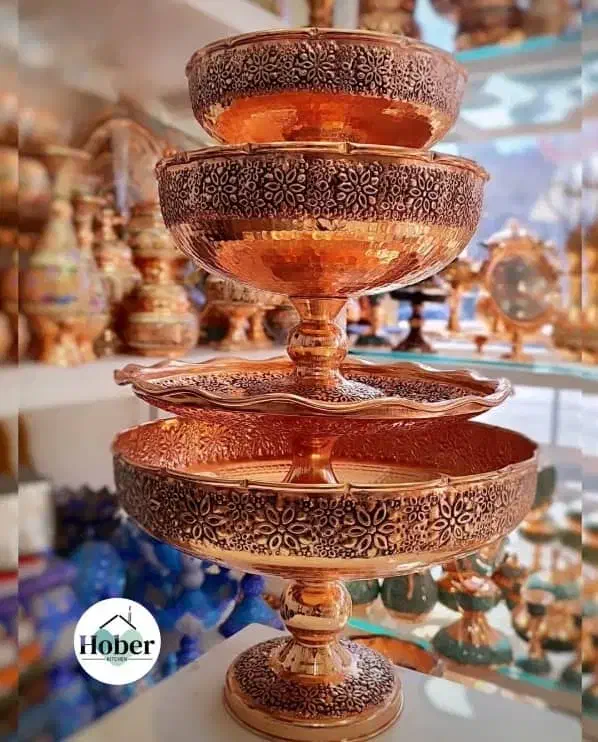 انواع ظروف مسی به مناسبت روز مادر|ظروف سرو و پذیرایی|شیراز, وصال|دیوار