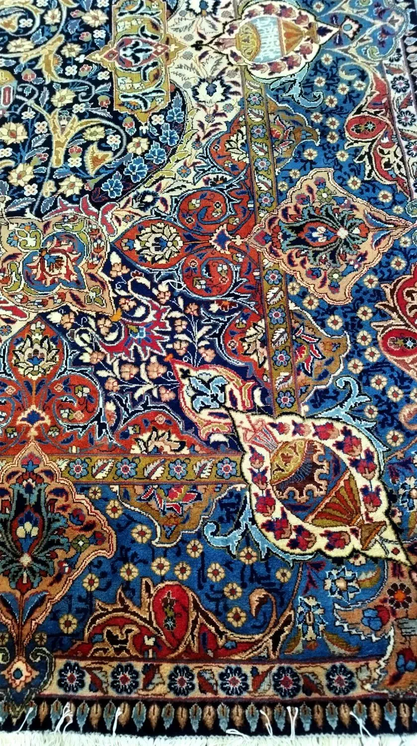 قالی کاشمر|فرش|ری, اقدسیه|دیوار