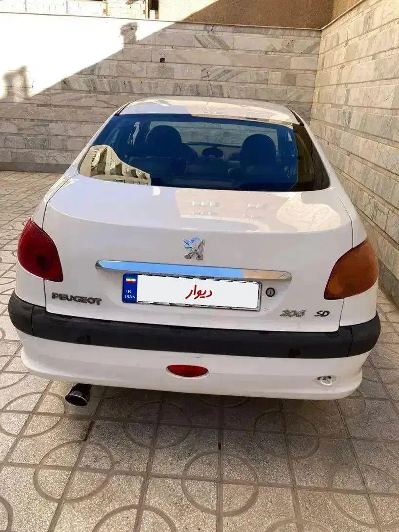 ۲۰۶ صندوق دار Sd مدل ۹۳ معاوضه با هاچبک|خودرو سواری و وانت|سبزوار, ولیعصر (نجار آباد)|دیوار