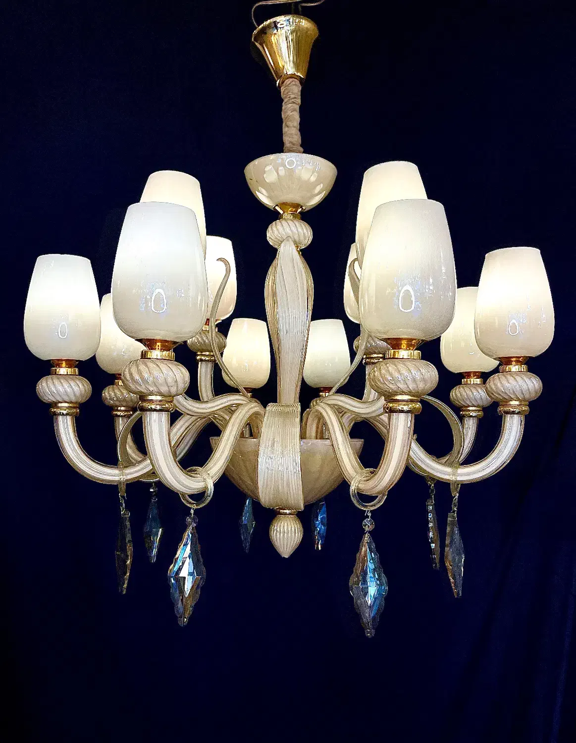 لوستر|لوستر و چراغ آویز|تهران, اتابک|دیوار