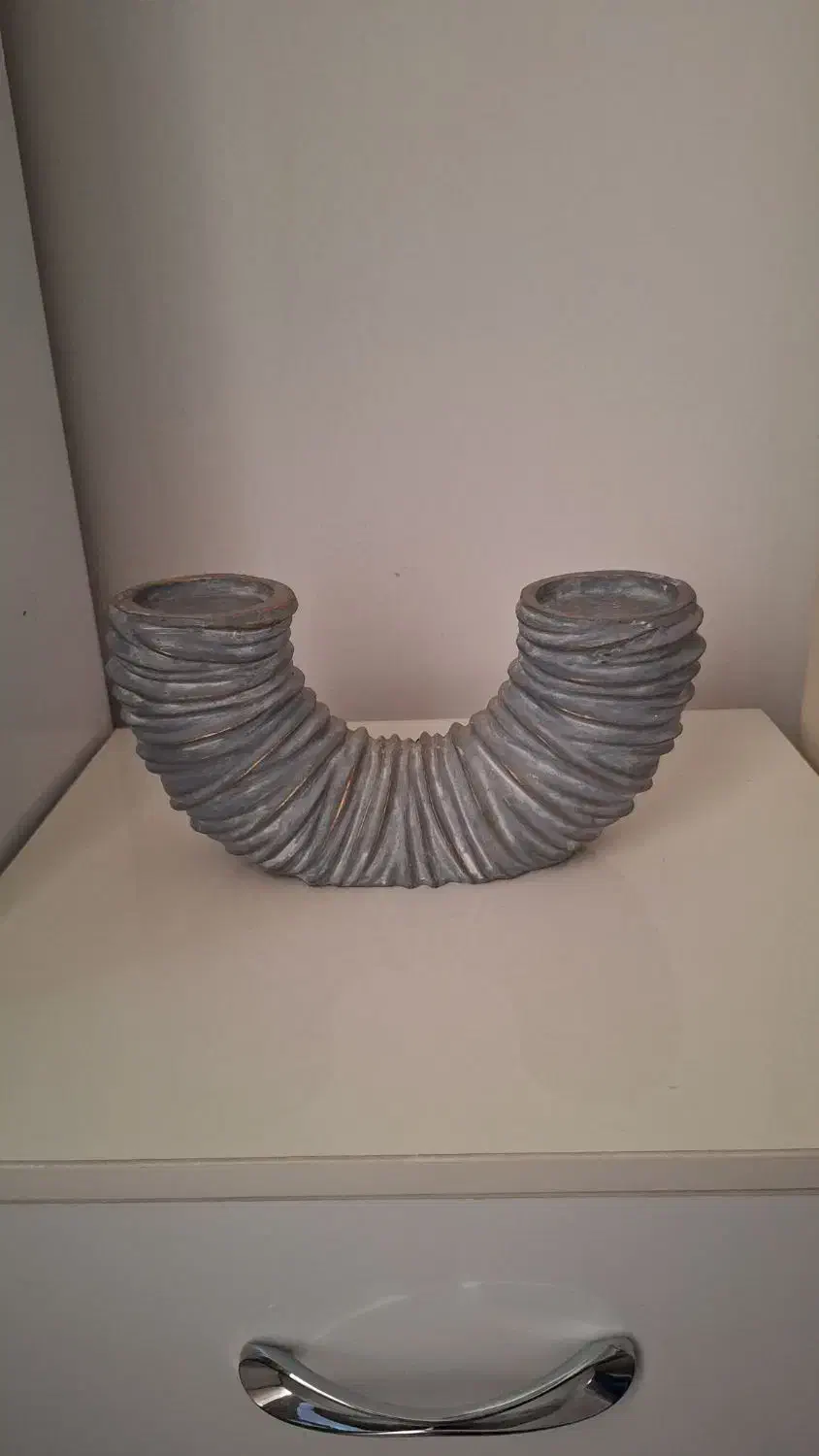 دکوری گلدان و‌جاشمعی پلی استر|مجسمه، تندیس، ماکت|اسلام‌شهر, شهرک واوان|دیوار