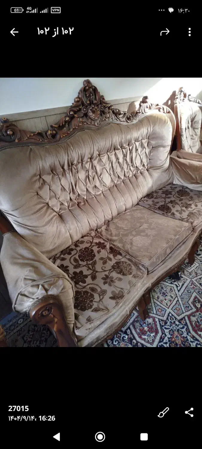 مبل|مبلمان خانگی و میز عسلی|پیر بکران, |دیوار