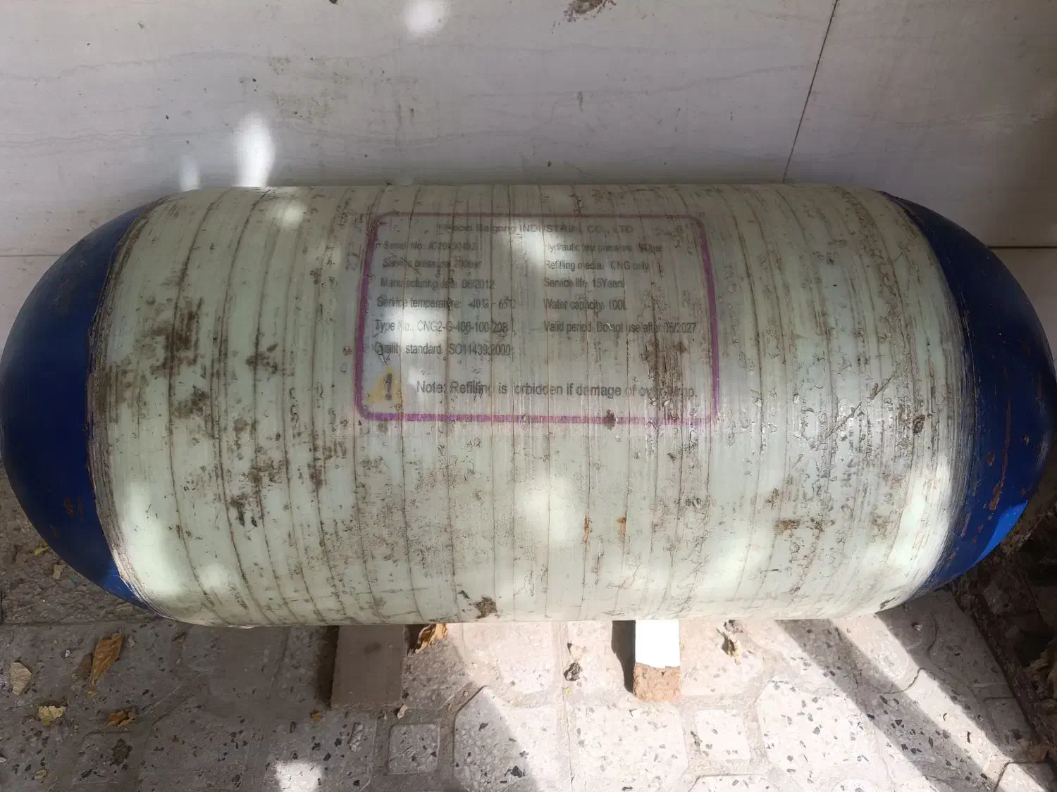 کپسول سی ان جی بزرگ|قطعات یدکی و لوازم جانبی|شیراز, تل حسینآباد|دیوار