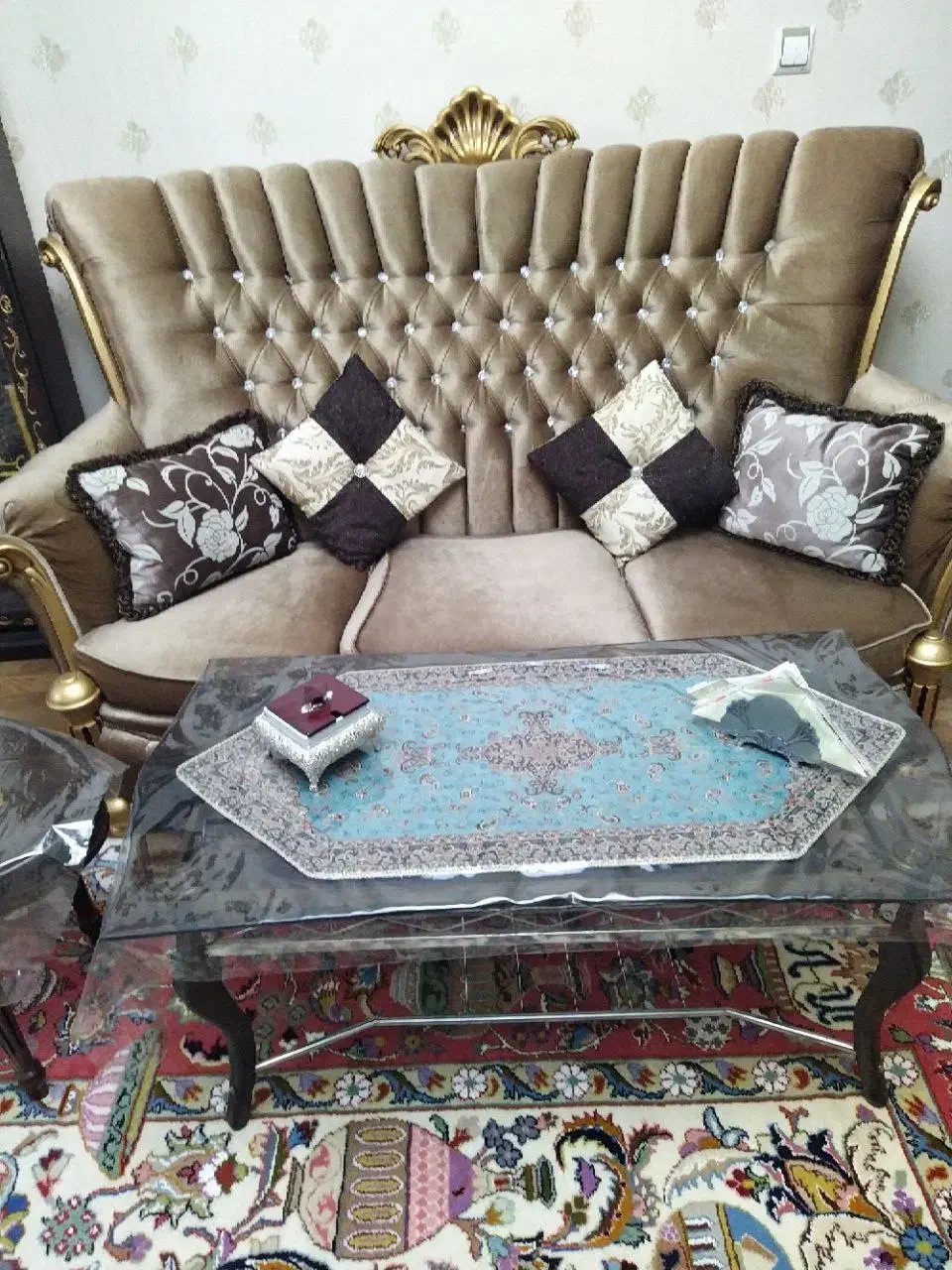 مبل 7نفره کلاسیک|مبلمان خانگی و میز عسلی|تربتحیدریه, منصوریه|دیوار