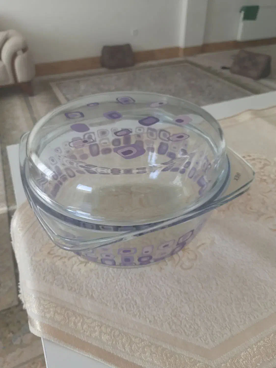 قابلمه پیرکس شعله مستقیم|ظروف پخت‌وپز|جوانرود, |دیوار