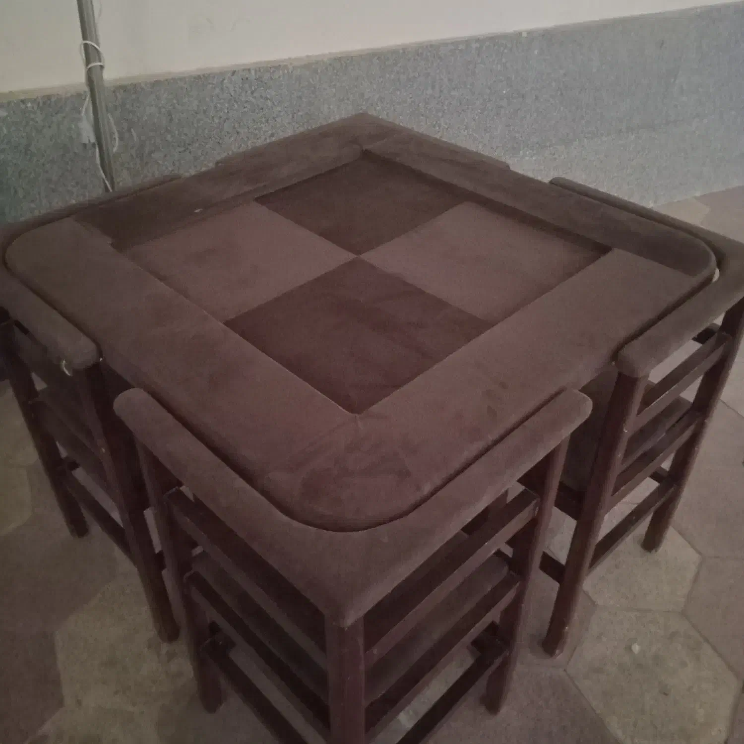 میز ۴ نفره جمع شو|میز و صندلی غذاخوری|مشهد, نیروی هوایی|دیوار