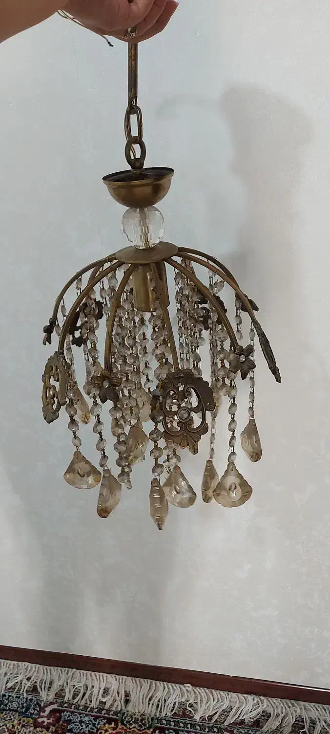 لوستر برنج|لوستر و چراغ آویز|پاکدشت, پاکدشت (مامازند)|دیوار