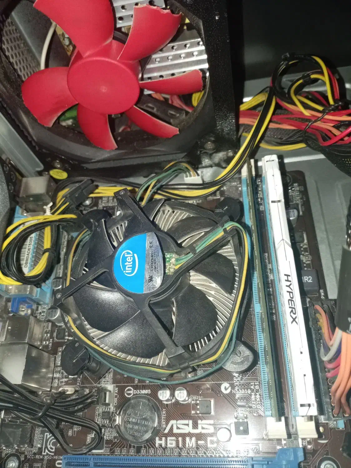 باندل ddr3 مادربورد و رم و پردازنده و پاور و کیس|رایانه رومیزی|کرج, شاهین‌ویلا|دیوار