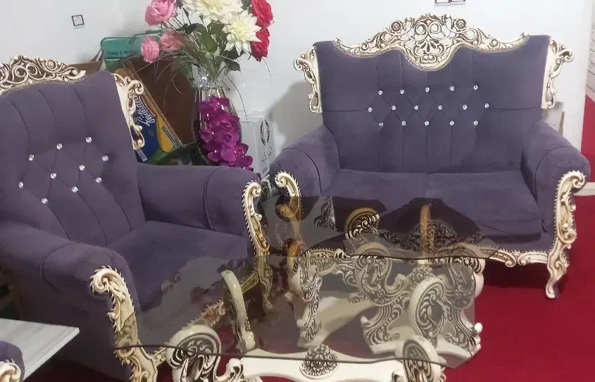 میز ناهارخوری ومبل هفت نفره|مبلمان خانگی و میز عسلی|الوند, |دیوار