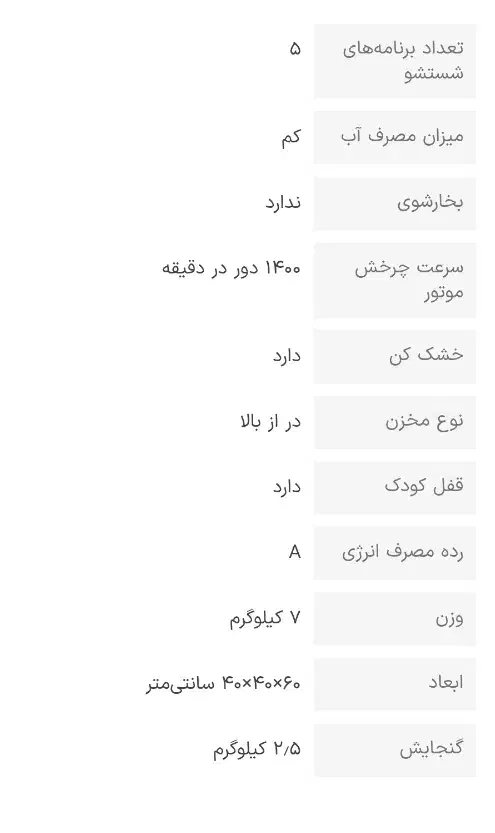مینی واش فریدولین|ماشین لباسشویی و خشککن لباس|مشهد, سجادیه|دیوار