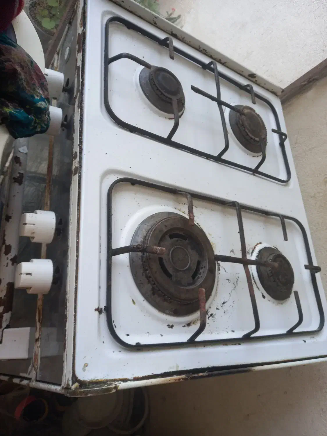 گاز۴شعله|اجاق گاز و لوازم برقی پخت‌وپز|رشت, آب آسیاب|دیوار