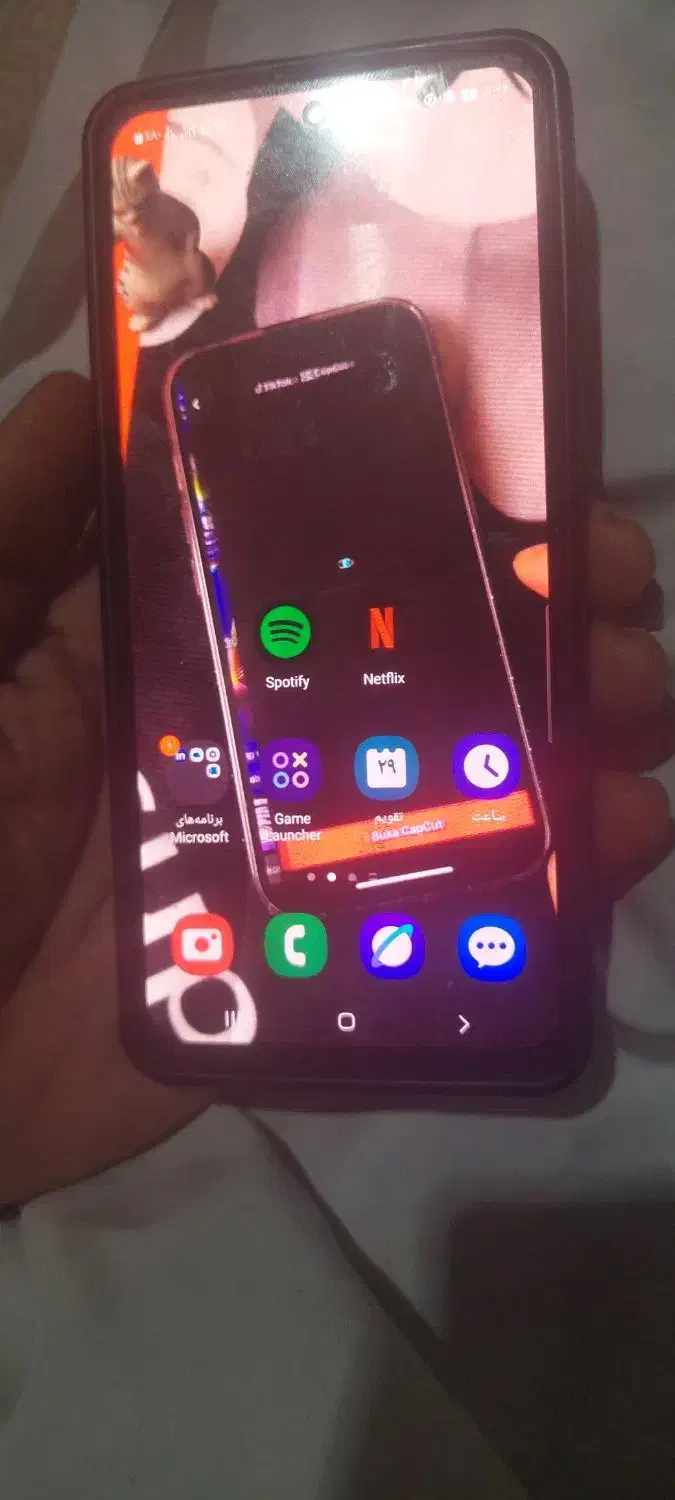 گوشی a51 سالم همراه کارتون|موبایل|مشهد, موعود|دیوار