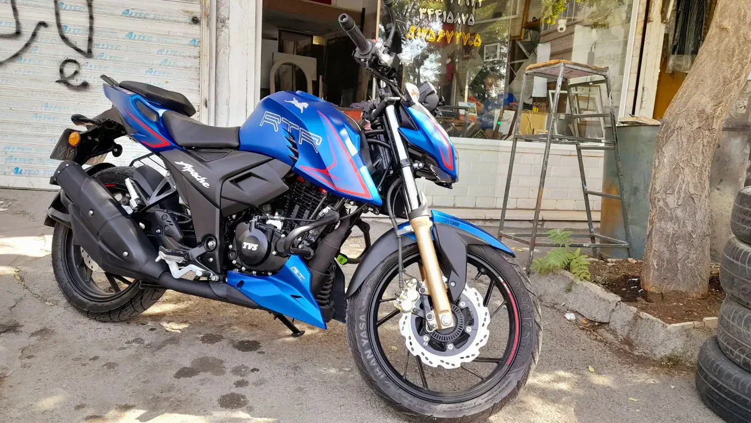 موتور سیکلت آپاچی نیو فیس ۱۴۰۳|موتورسیکلت|کرج, گوهردشت|دیوار