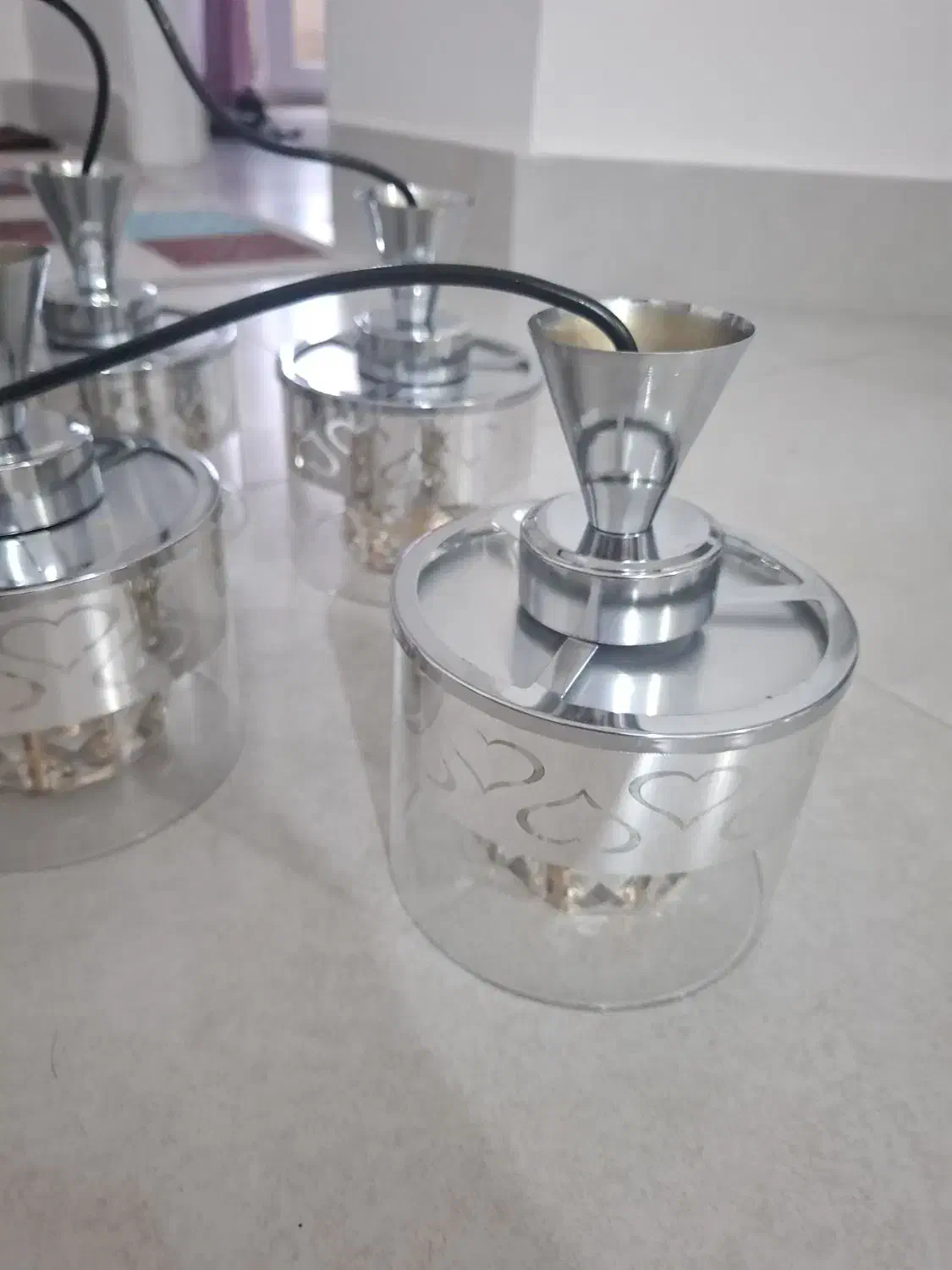 لوستر درحد نو|لوستر و چراغ آویز|گرگان, |دیوار