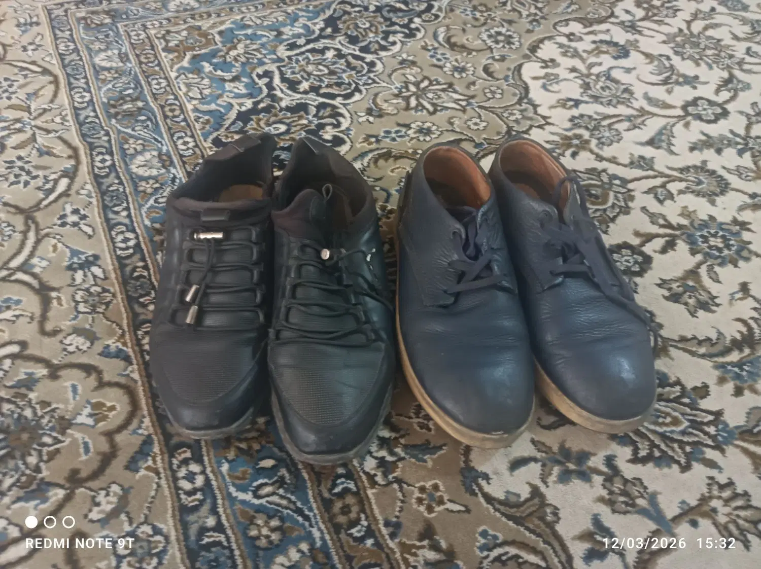 دوجفت کفش مردانه سایز ۴۰و۴۱ درحدنوسالم فروشی|کیف، کفش، کمربند|اصفهان, اصفهانک|دیوار
