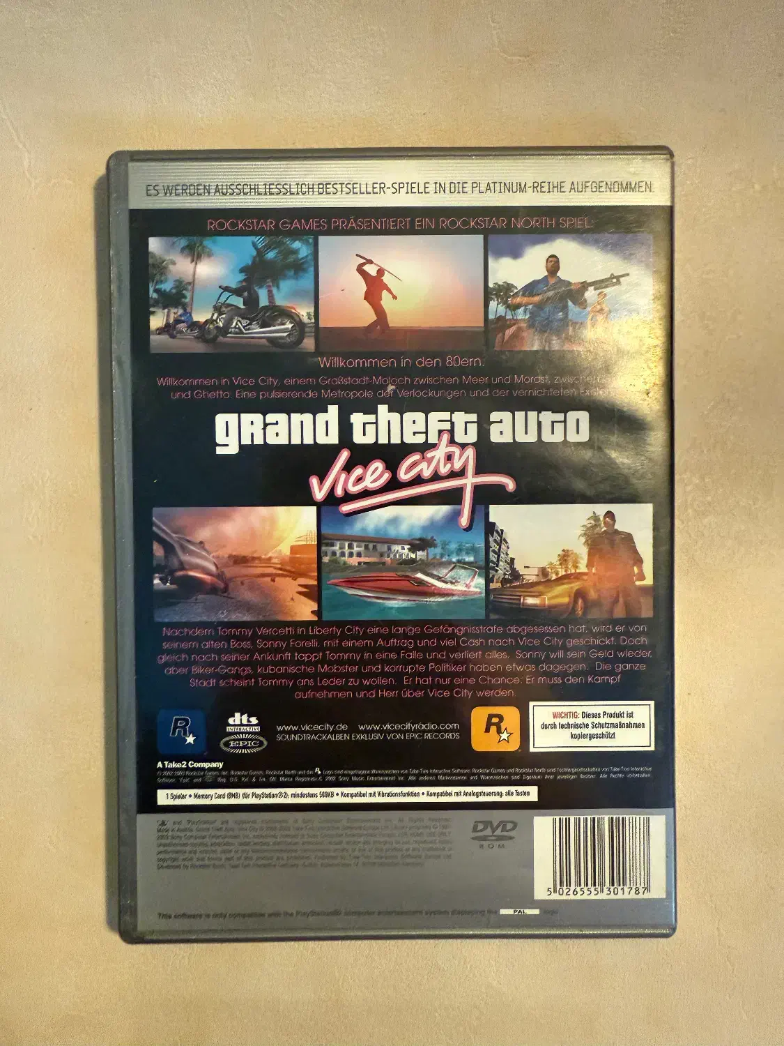 بازی اورجینال GTA Vice City PS2 پلی استیشن 2|کنسول، بازی ویدئویی و آنلاین|تهران, ونک|دیوار