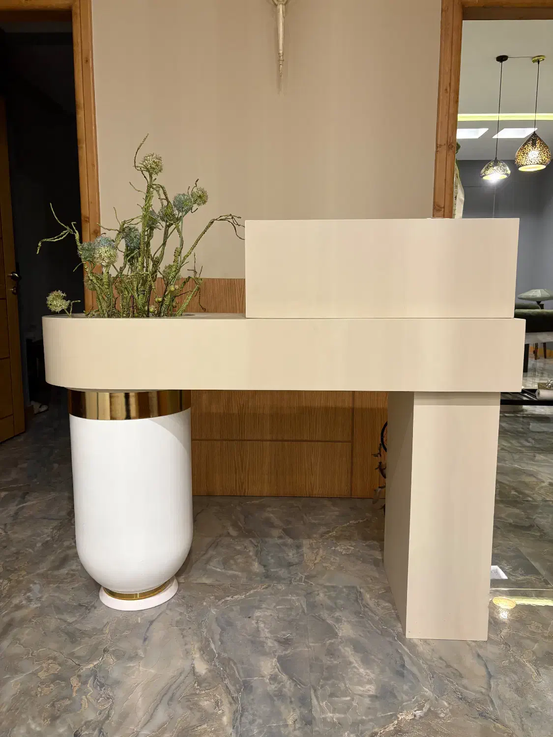 کانتر مینیمال ژرنالی|دفتر کار|مشهد, فلسطین|دیوار