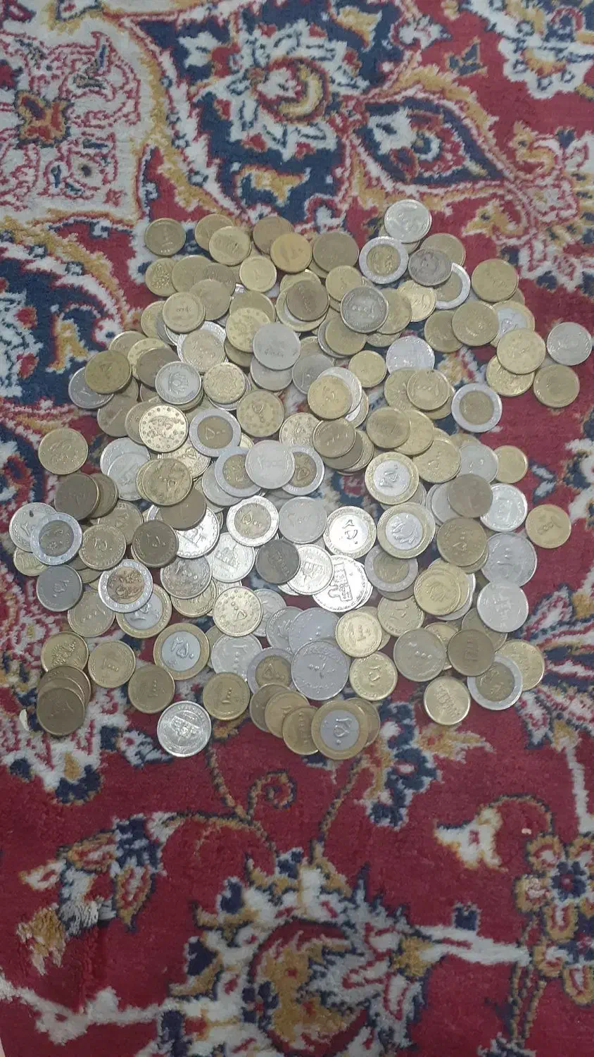 سکه های قدیمی|کلکسیون سکه، تمبر، اسکناس|مسجد سلیمان, |دیوار