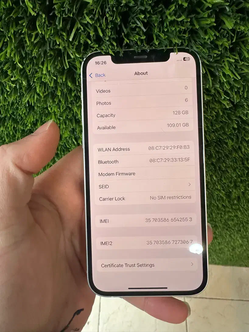 ایفون 12 ch 128|موبایل|محمدشهر, همایون ویلا|دیوار