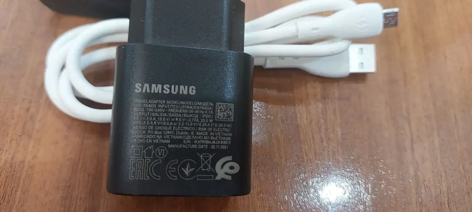 شارژر سامسونگ وکابل|لوازم جانبی موبایل و تبلت|گنبد کاووس, |دیوار