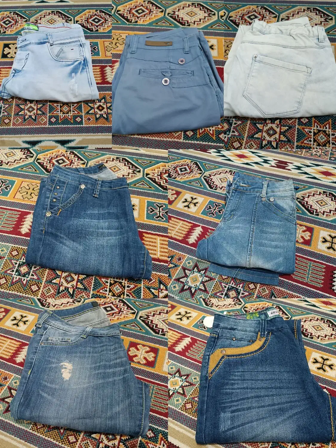 تعدادی شلوار لی وکتان مردانه و زنانه|لباس|پاکدشت, پاکدشت (مامازند)|دیوار