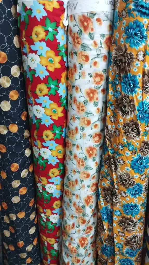 پارچه نخی با کیفیت|لباس|منوجان, |دیوار