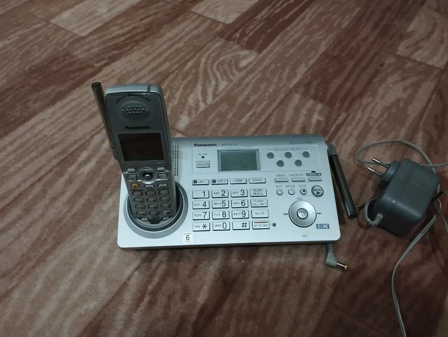 گوشی تلفن بی سیم پاناسونیک|تلفن رومیزی|قم, شاه سید علی|دیوار