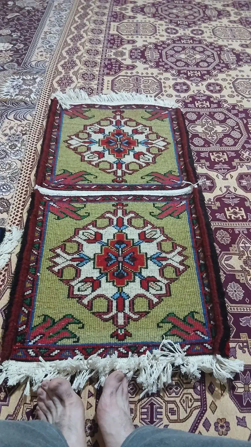 فرش دست بافت صندلی ماشین|فرش|تبریز, |دیوار