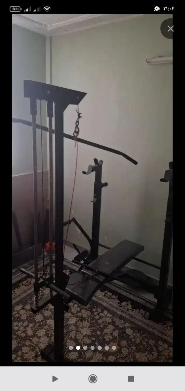 دستگاه بدنسازی42کاره|تجهیزات ورزشی|ملایر, |دیوار