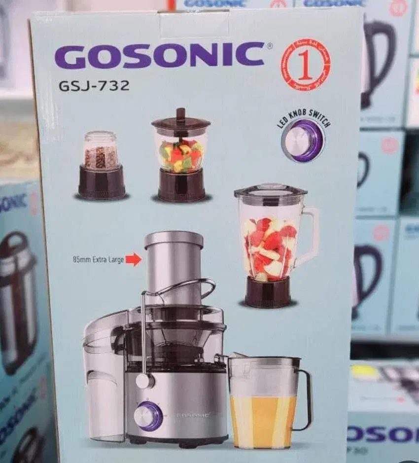 آبمیوه چهار کاره گاسونیک کد 732|آبمیوهگیر و آبمرکباتگیر|تهران, شوش (باغ آذری)|دیوار