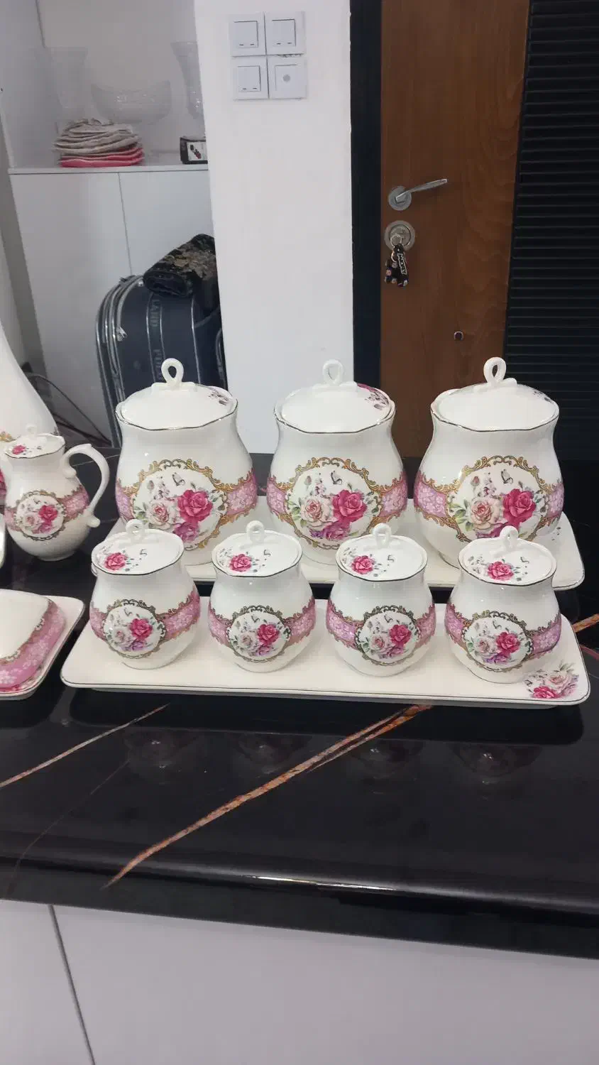 پاسماوری|ظروف سرو و پذیرایی|مشهد, حضرت حجت|دیوار