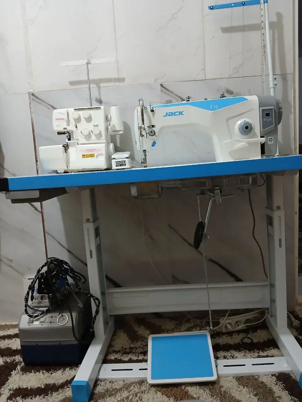 فروش‌وسایل‌خیاطی(صنعتی)|چرخ خیاطی و ریسندگی|کرج, شهرک امام رضا (ع)|دیوار