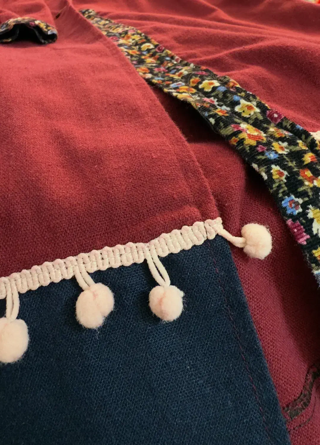 مانتو پاییزه دخترانه سنتی هنری|لباس|رشت, فلسطین|دیوار