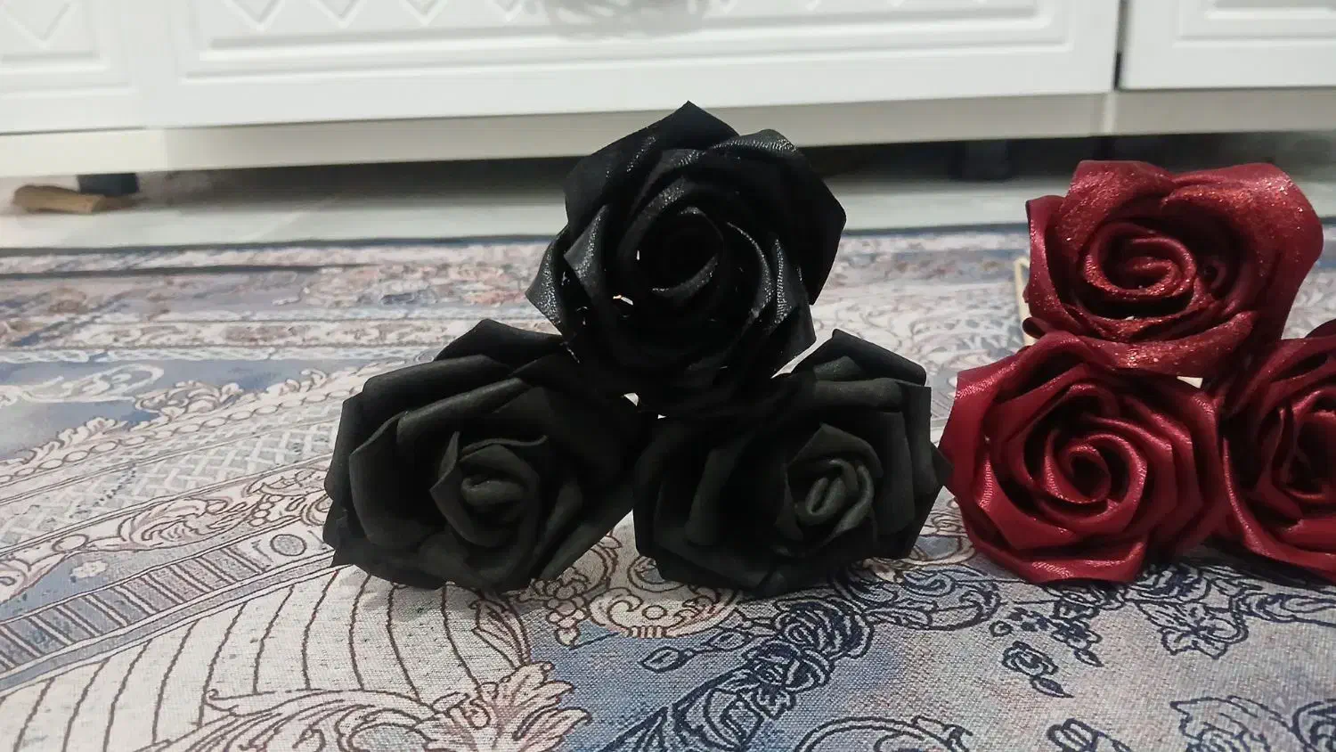 گل ربانی اماده ، گل ربانی شاخه ای ، گل مخملی|گل مصنوعی|مشهد, الهیه|دیوار