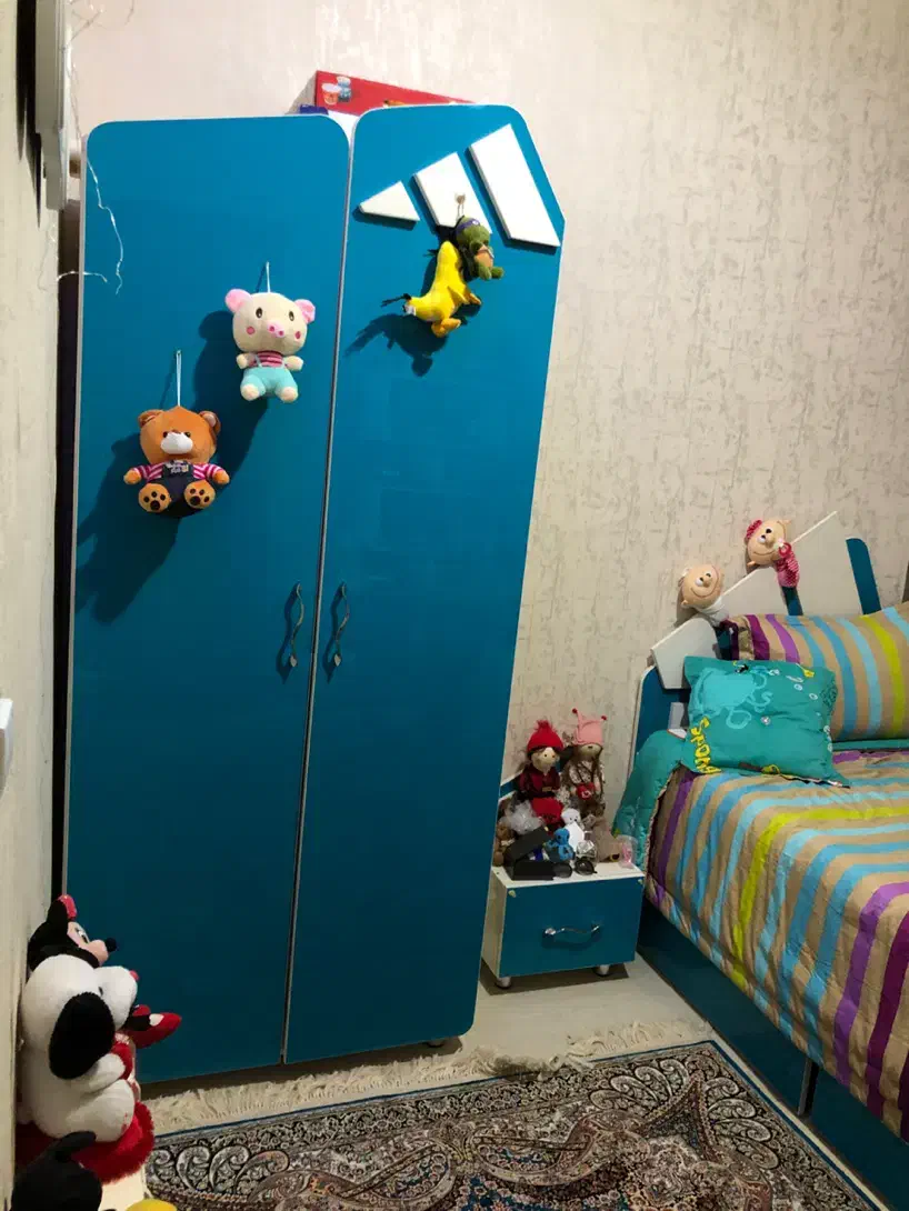 تخت خواب ست کامل|تخت و صندلی بچه|اسلامشهر, شهرک قائمیه|دیوار