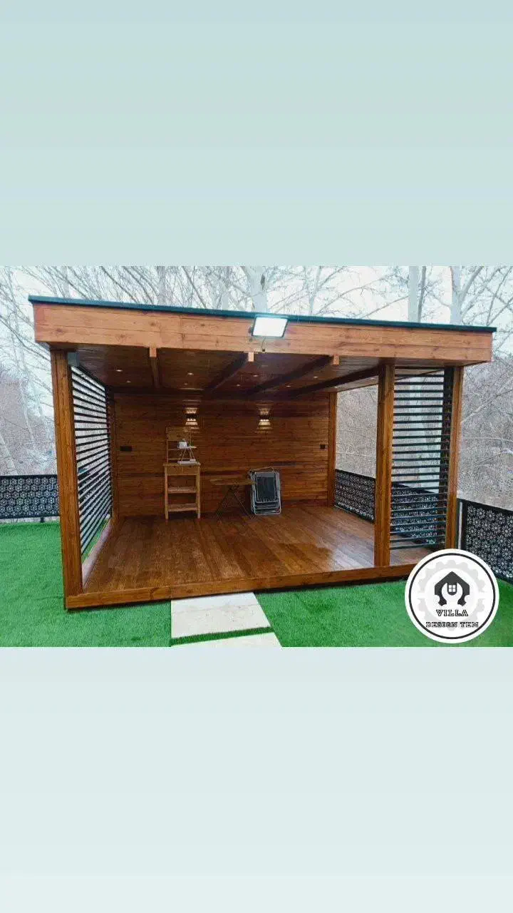 ساخت انواع آلاچیق با کف قیمت|خدمات پیشه و مهارت|کرمانشاه, |دیوار