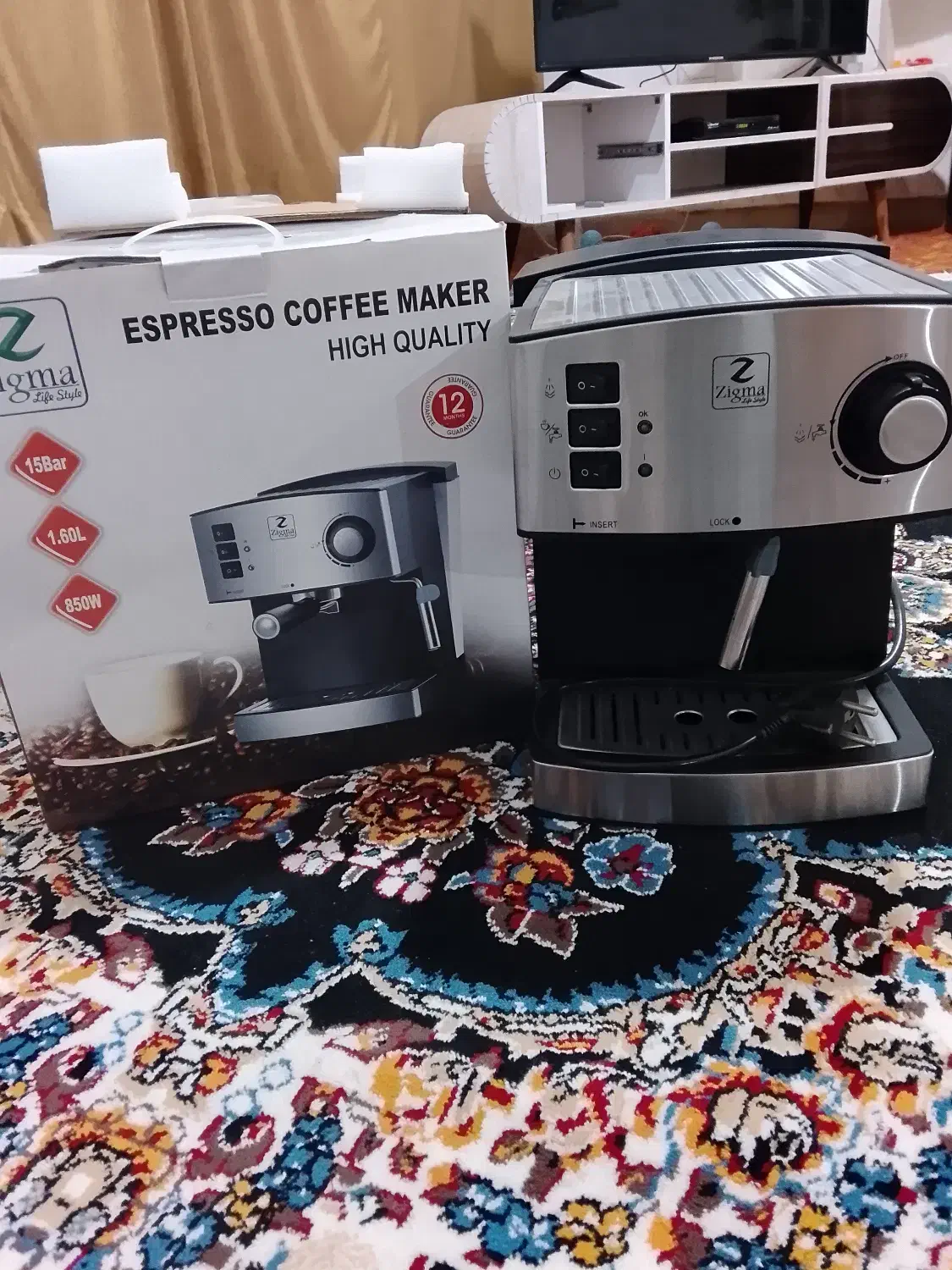 قهوه ساز زیگما|سماور، چایساز، قهوهساز|شیراز, داریون|دیوار