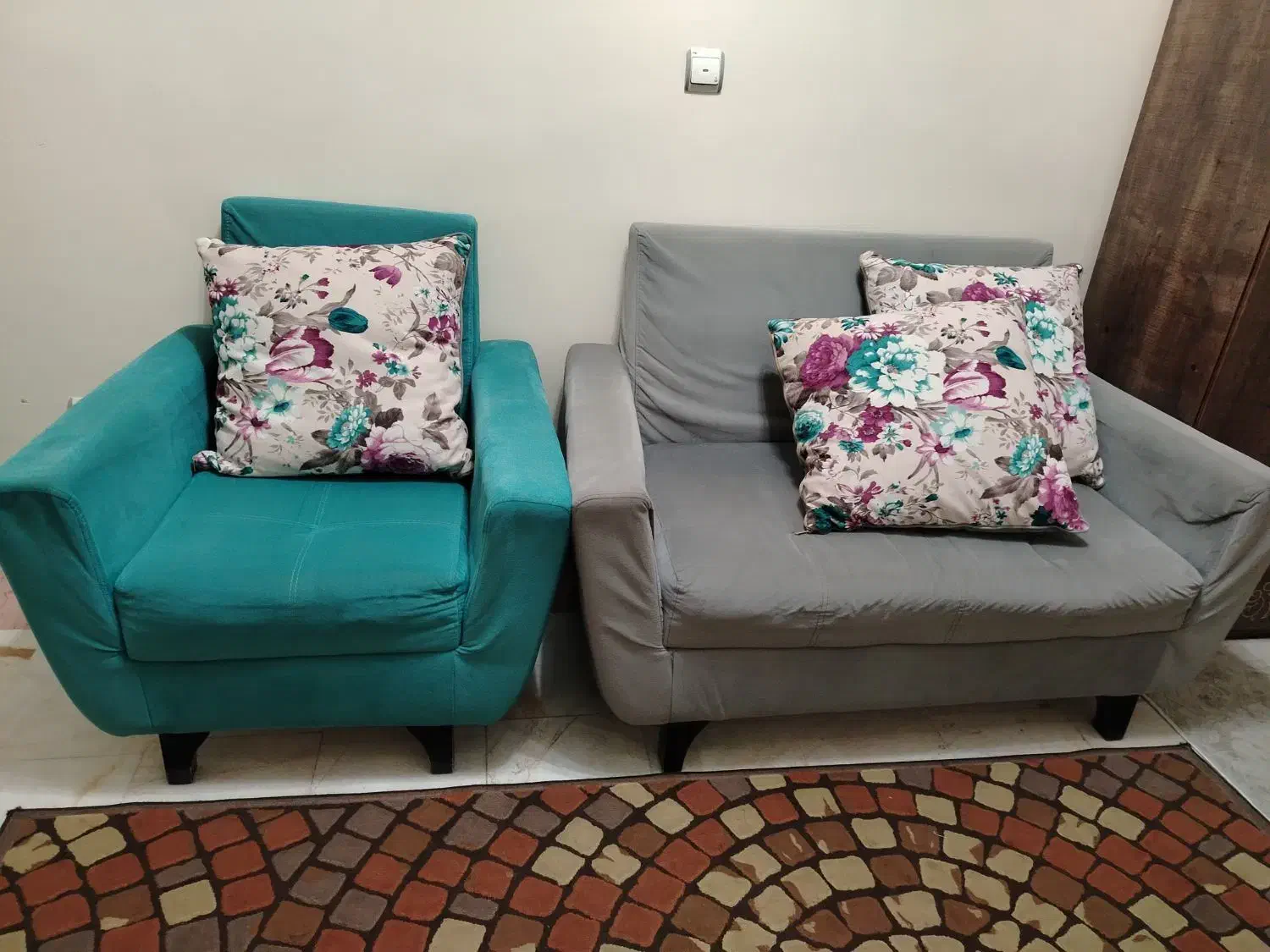 مبل راحتی نیم ست|مبلمان خانگی و میز عسلی|تهران, سعادتآباد|دیوار