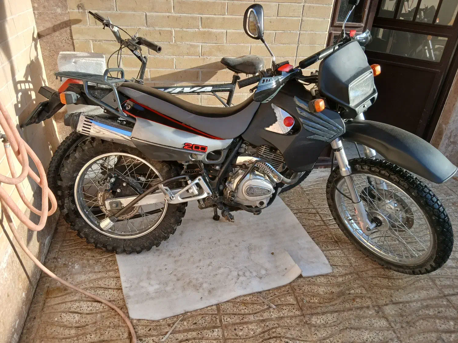 تریل جترو|موتورسیکلت|محمدیه-قزوین, |دیوار