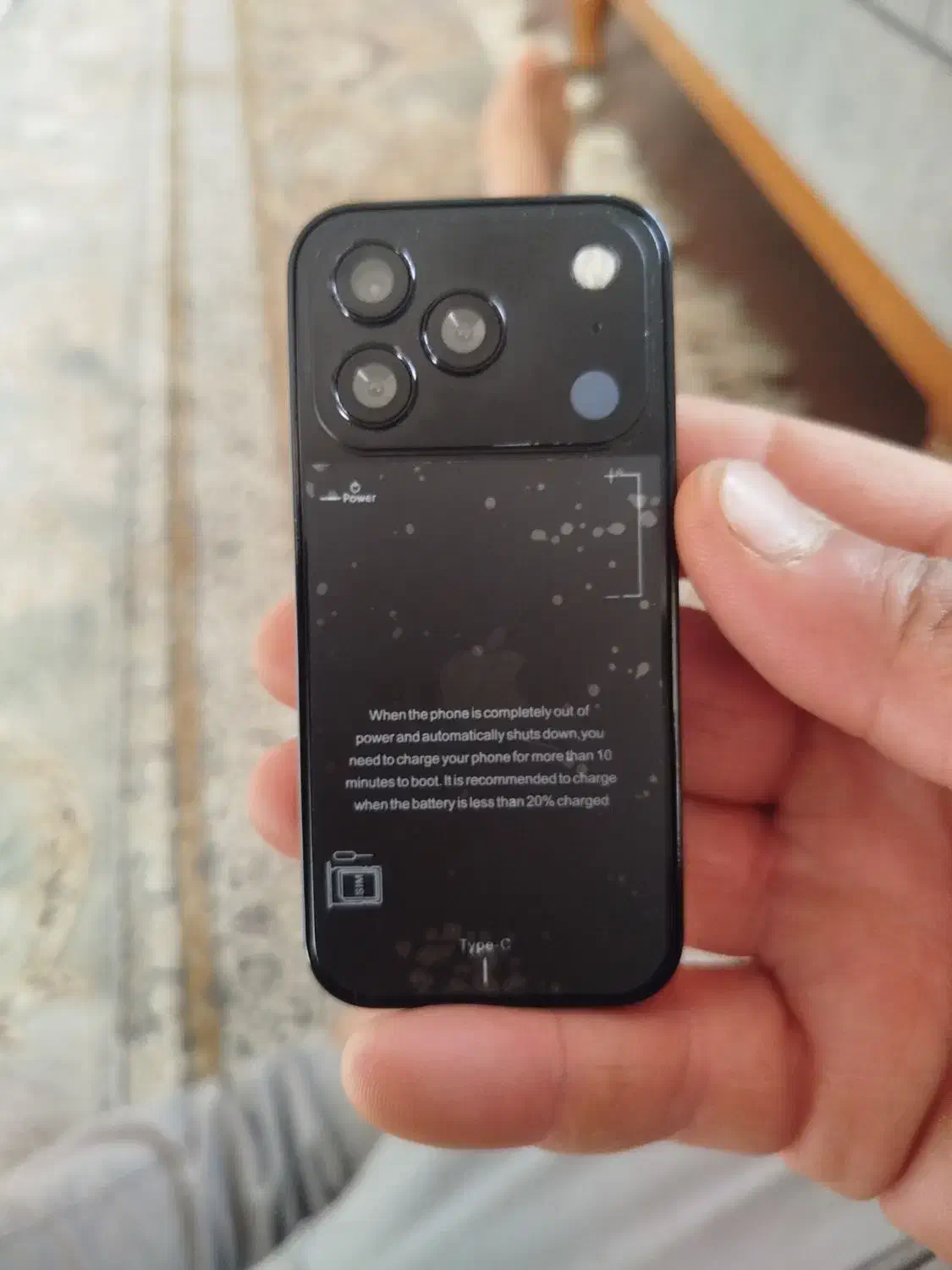 مینی آیفن اندازه کارت بانکی16|موبایل|آستارا, |دیوار